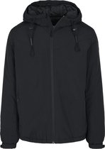 Heren Hooded Easy Jacket zwart