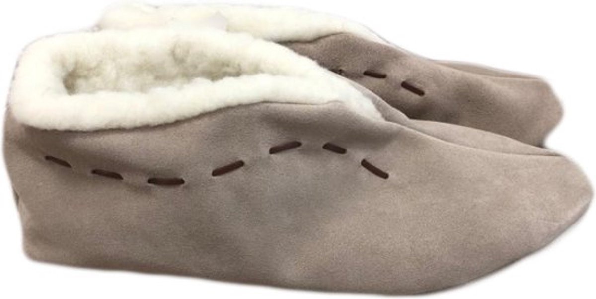 Bernardino® Spaanse sloffen 100% Wol Beige - beige - 39