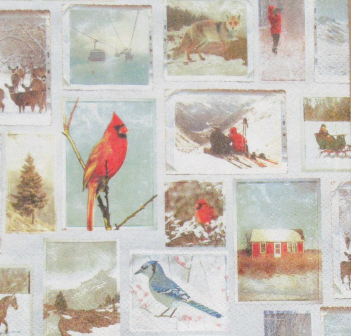 Servetten Icy Winter 33 x 33 cm