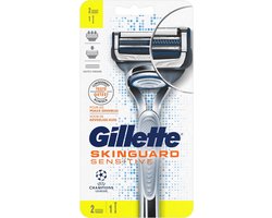 Gillette Skinguard Sensitive Scheersysteem + 1 Scheermesje Mannen