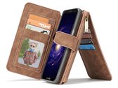 Samsung Galaxy S8 Bookcase hoesje - CaseBoutique -  Bruin - Kunstleer