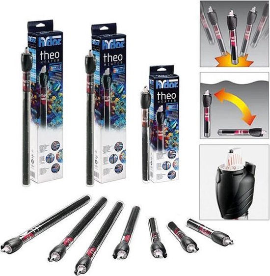 Hydor Theo Aquarium Heater - 100 Watt - verwarming - aquariumverwarming