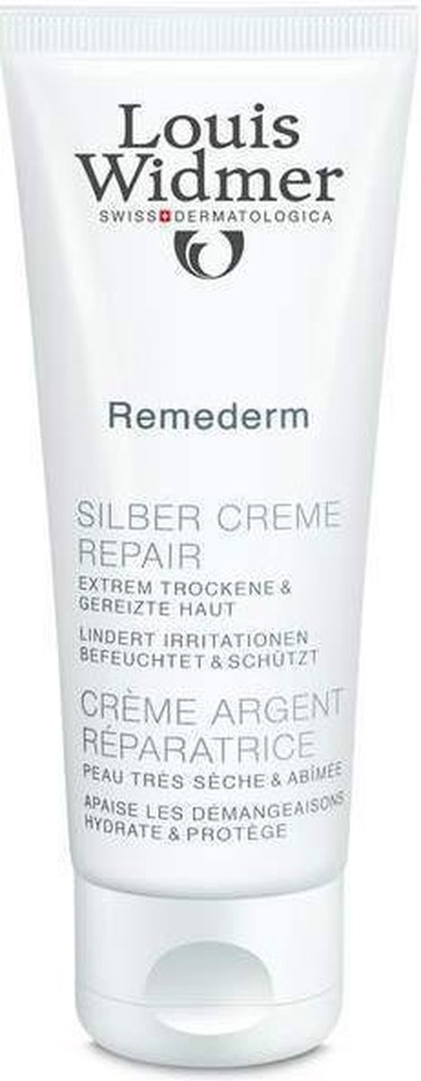 Louis Widmer Remederm Zilver Crème Repair Ongeparfumeerd Crème 75 ml |  bol.com