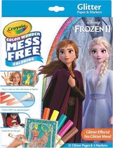 Crayola - Frozen 2 - Color Wonder Glitter set
