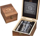 zak Charmant Neerwaarts Whisky cadeau set - Whisky set 9 onderdelen - Whisky stenen (4 stuks) |  Luxe kadoset... | bol.com