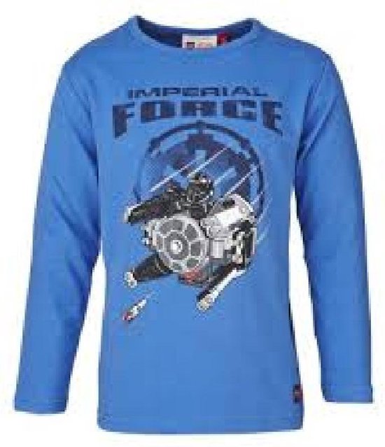 LONGSLEEVE STAR WARS blauw TIMMY 754 MAAT 128