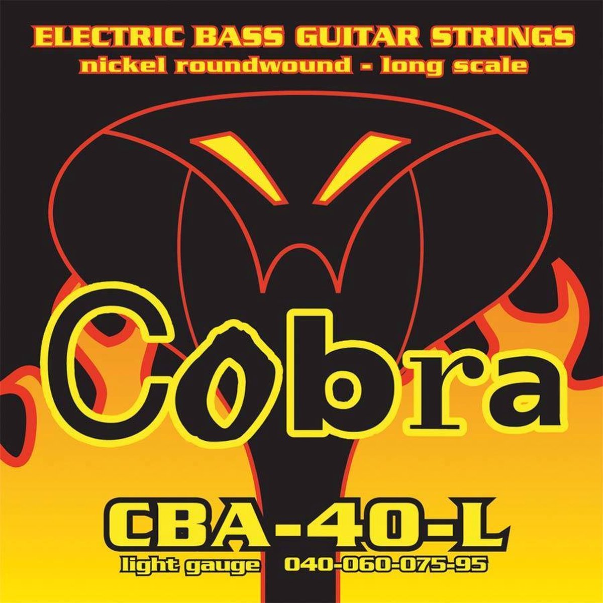 Cobra CBA-40-L - Snarenset basgitaar - 40-95 - Light - Longscale