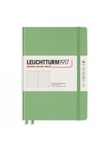 Leuchtturm notitieboek medium pastel groen dots