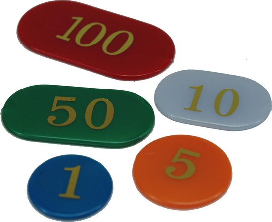 Inspireren wij bloemblad Roulette Chips 100 Stuks | bol.com