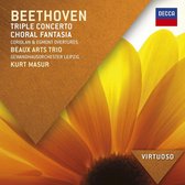 Beaux Arts Trio, Gewandhausorchester Leipzig, Kurt Masur - Beethoven: Triple Concerto/Choral Fantasia (CD) (Virtuose)