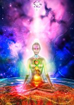 Foto-poster 'Chakra meditatie'