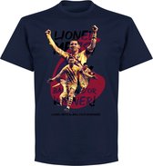 Messi Ballon D'Or 2019 T-Shirt - Navy - XL