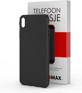 BMAX Geschikt voor iPhone XS Max Hoesje Zwart / Dun en beschermend telefoonhoesje / Case