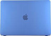 Apple MacBook Air 13 (2018-2020) Case - Mobigear - Matte Serie - Hardcover - Donkerblauw - Apple MacBook Air 13 (2018-2020) Cover