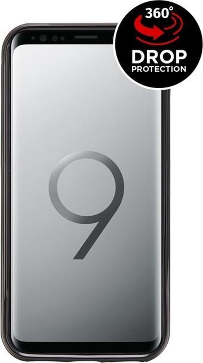 Richmond & Finch Black Marble for Galaxy S9+ SILVER DETAILS
