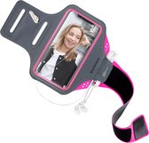 Mobiparts Comfort Fit Sport Armband Samsung Galaxy S9 Plus Neon Pink