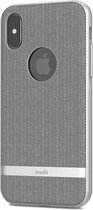 Moshi Vesta iPhone X XS hoesje - Visgraat Grijs