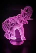 3D led lamp WANDELENDE OLIFANT