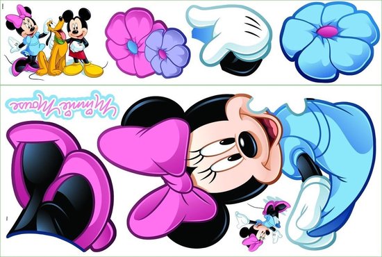 Muursticker - Disney Minnie Mouse — afbeelding 4