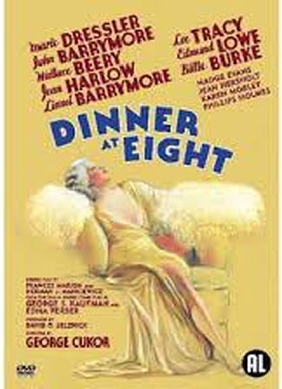 Cover van de film 'Dinner At Eight'