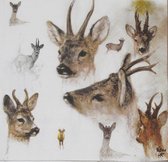 Ambiente Portraits Of Deer papieren servetten