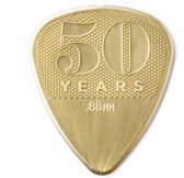 Dunlop Nylon Standard Pick 50th Anniversary 6-Pack 0.88 mm standaard plectrum