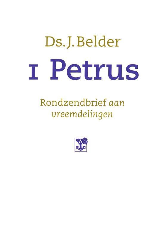 Cover van het boek '1 Petrus' van J. Belder