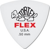 Dunlop Tortex Flex 0.50 mm Pick 6-Pack bas plectrum