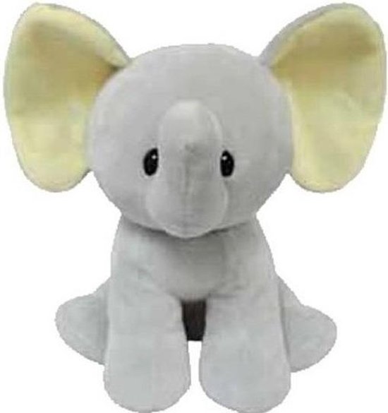 vuist heldin Conform Pluche Ty Beanie grijze olifant knuffel Bubbels 17 cm speelgoed - Olifanten  dieren... | bol.com
