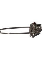 Petra's Sieradenwereld - Broche speld uil met strass