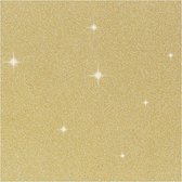 Glitterfolie, B: 35 cm, dikte 110 my, goud, 2 m/ 1 rol