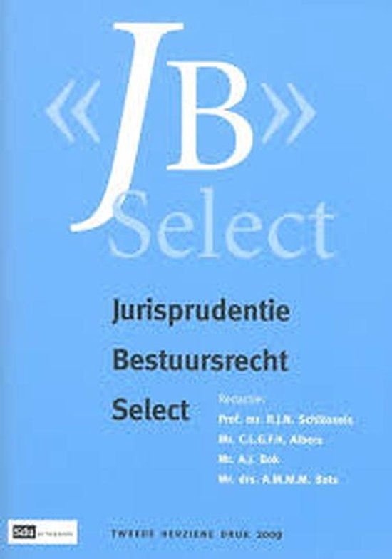 JURISPRUDENTIE STRAFRECHT SELECT - cover