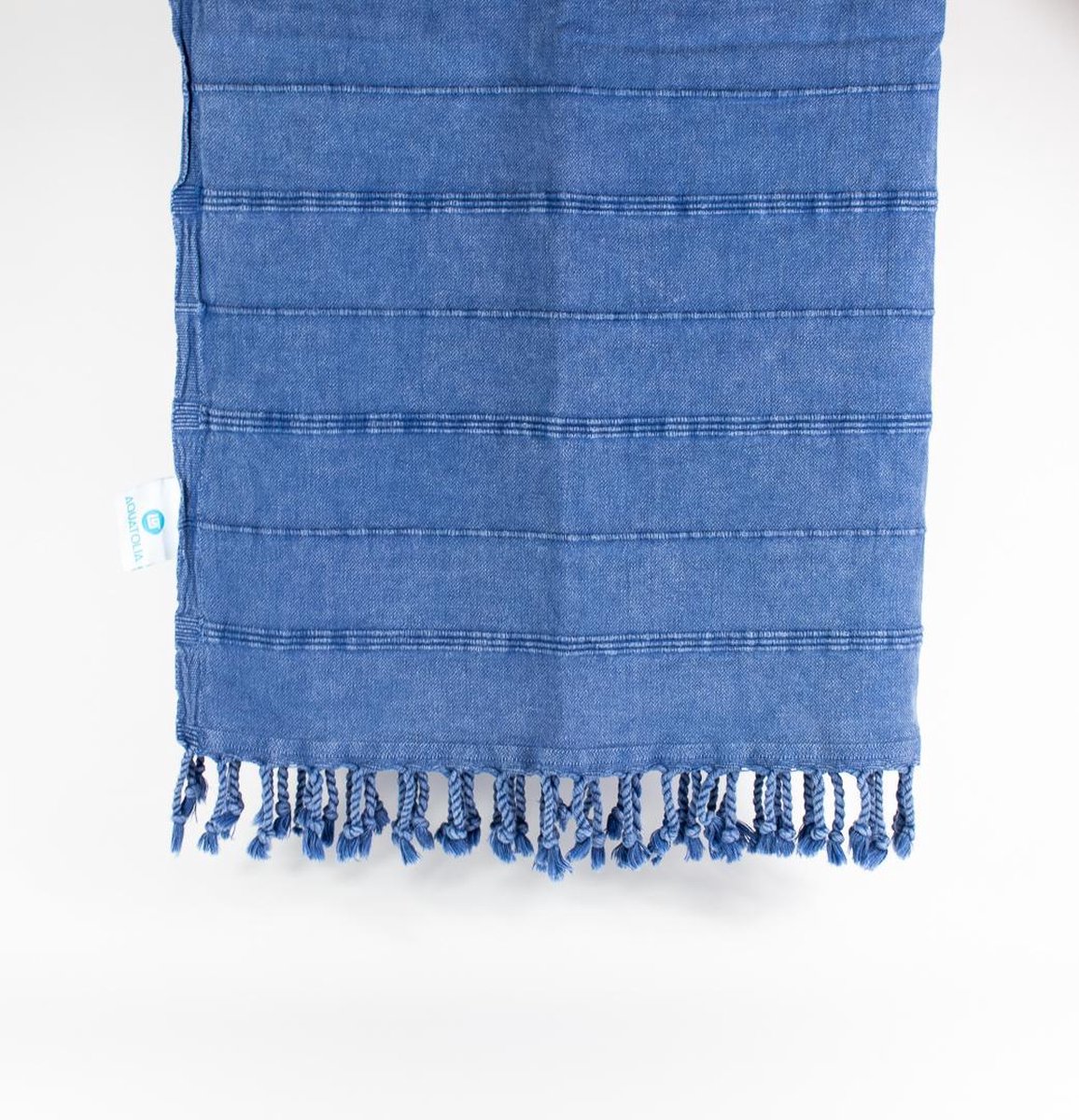 Daskyleion – Turkse hamamdoek – 100x180 cm – katoen – licht & sneldrogend – blauw
