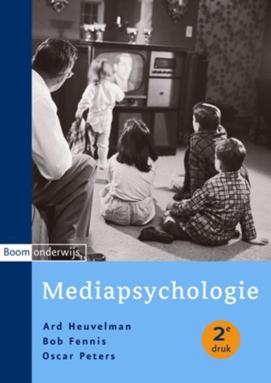 Cover van het boek 'Mediapsychologie' van B. Fennis