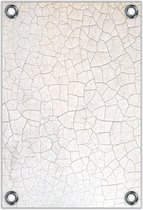 Tuinposter –Gebroken Vloer– 40x60cm Foto op Tuinposter (wanddecoratie voor buiten en binnen)