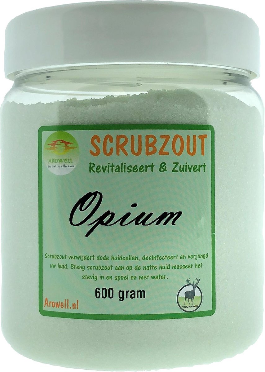 Arowell - Opium Scrubzout 600 gram