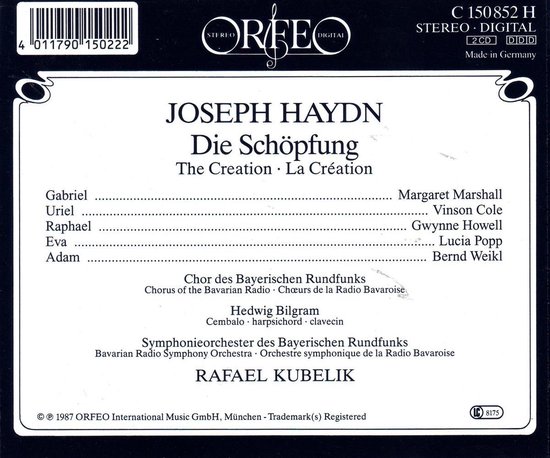 Die Schopfung - Joseph Haydn