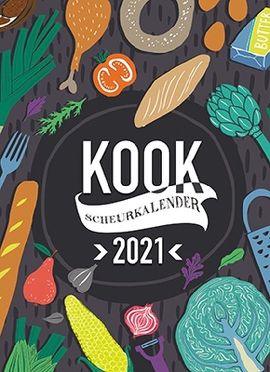 Kook scheurkalender 2021 - Lantaarn Publishers.