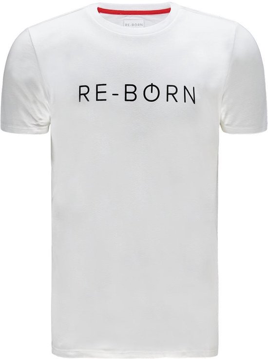 Re-Born Logo Korte Mouw T-shirt Heren