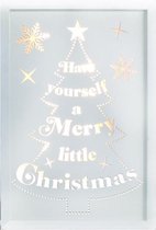 Decoratie Box LED Have Yourself a Merry Little Christmas