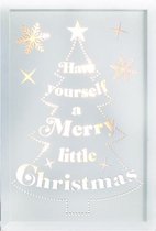Oaktree - Decoratie Box LED Have Yourself a Merry Little Christmas