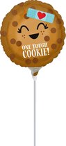 9"/23cm One Tough Cookie Foil Balloon A15 Bulk