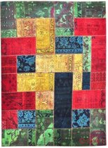 Mobiz Textiel - Wol handgeweven vloerkleed - Persian Collage Nishaburi