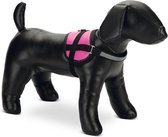 Beeztees nylon Blacky Mini harnas roze 15 x 36-46 cm