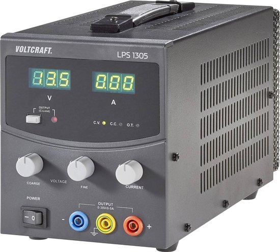 Alimentation de laboratoire VOLTCRAFT LPS1305, réglable 0 - 30 Vdc 0 - 5 A 150 W Nombre de sorties 1 x