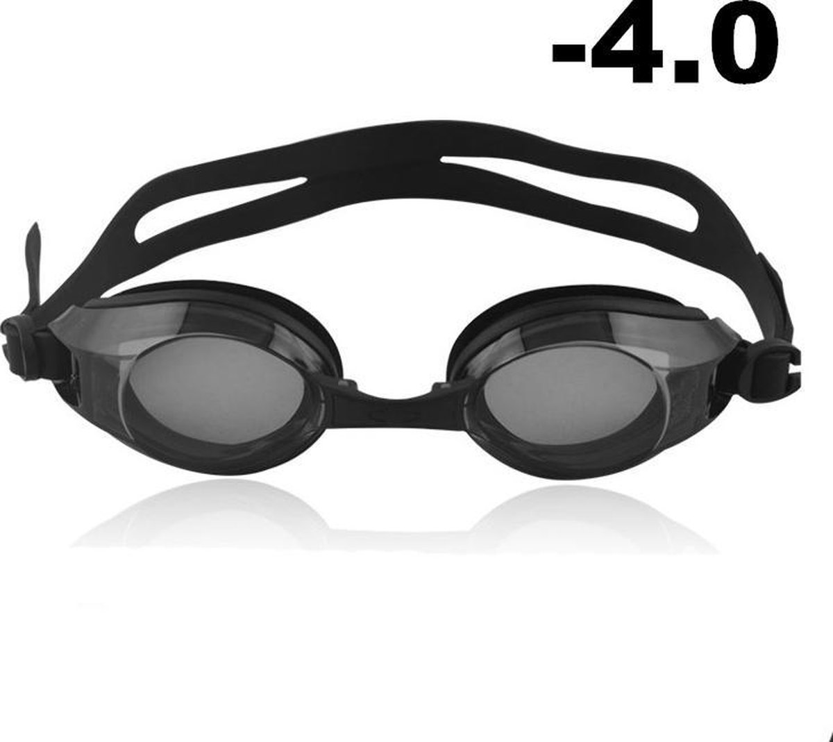 Zwembril op sterkte - myopia (-4.0)