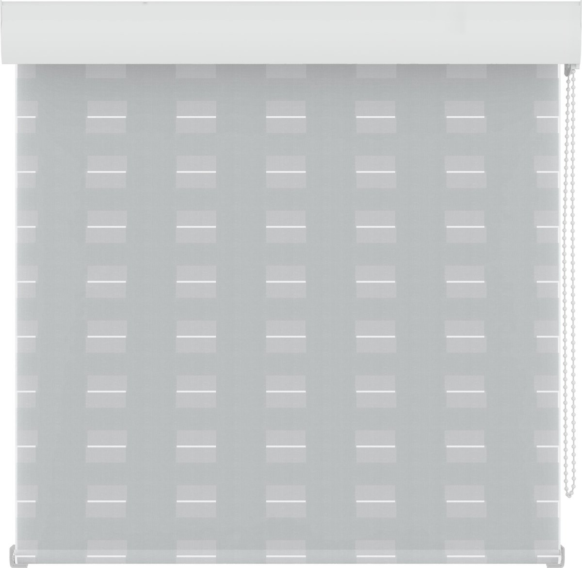 Decosol Roljaloezie - Wit Lasercut - Lichtdoorlatend - 120 x 250 cm