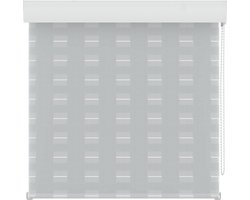 Decosol Roljaloezie - Wit Lasercut - Lichtdoorlatend - 120 x 250 cm