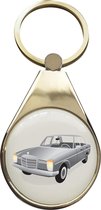 sleutelhanger - RVS - Mercedes Benz - sedan (W114/ W115) /8