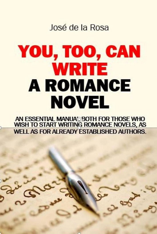 You, Too, Can Write a Romance Novel - cover